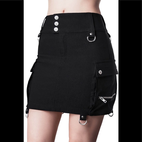Killstar Dresses & Skirts - Killstar Commodore Cargo Skirt
